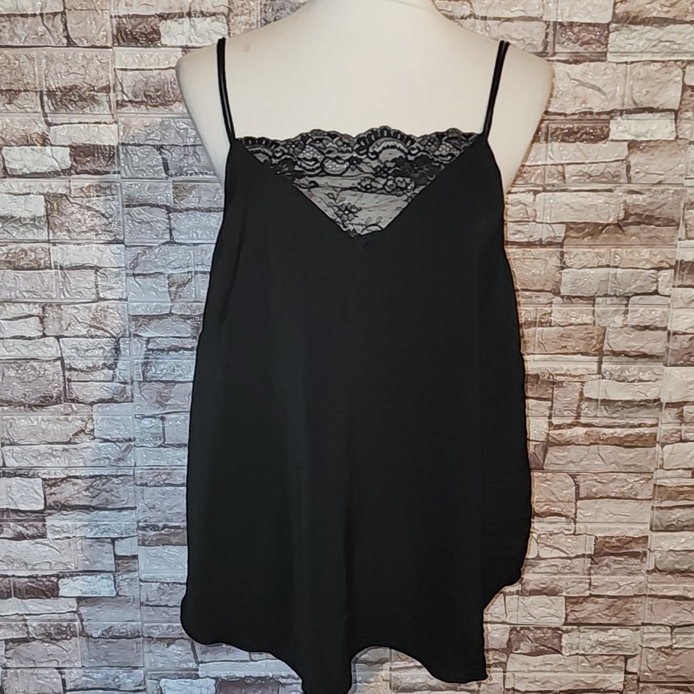 H&M Black Lace Camisole